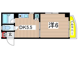 スカイラインパレスの物件間取画像